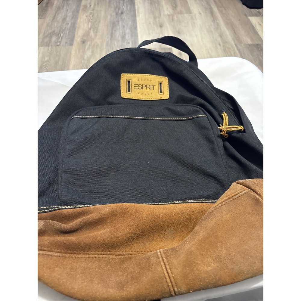 Vintage Esprit "Rough & Ready" Backpack Y2K, 90's, Streetwear Satchel Bag